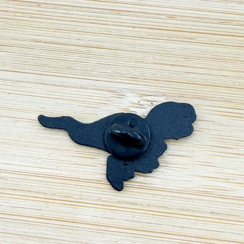 T-Rex Skeleton Soft Enamel Pin, Dinosaur Pin